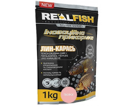 Прикормка Real Fish Линь-Карась "Творог" 1kg