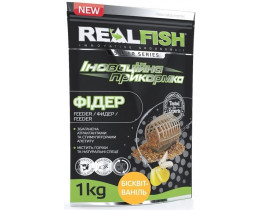 Прикормка Real Fish Фидер "Бисквит-Ваниль" 1kg
