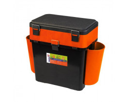 Ящик зимний Helios Extreme FishBox односекционный 10л оранжевый