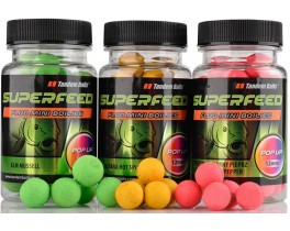 Бойлы Tandem Baits Super Feed Fluo Mini Pop-Up Boilies 12mm 35g